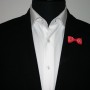 Red Bow Lapel Pin